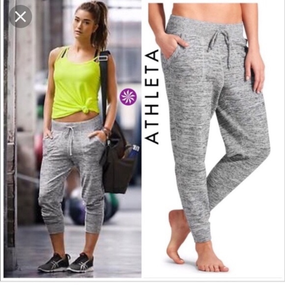 Athleta Techie Sweat Ankle Jogger